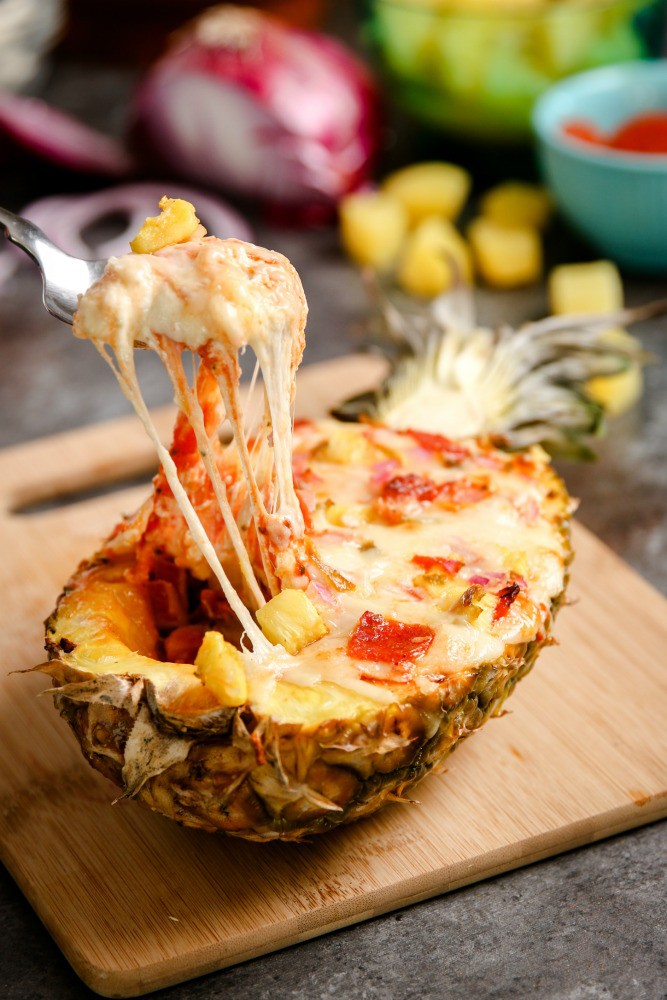 Image result for pizza with pineapple