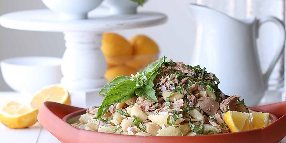 Lemon Basil Tuna Pasta Salad Joanie Simon