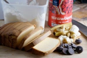 Banana Split Ingredients