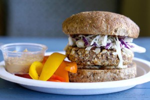 Hillbilly Vegan Burger
