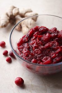 Gingerbread Cranberry Sauce