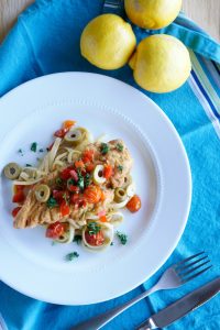 Chicken Scaloppine with Butter Sauce