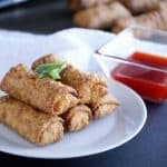 Jalapeno Bacon Cheesy Egg Rolls - joaniesimon.com - the ultimate game day snack