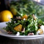 Arugula Goat Cheese Citrus Salad