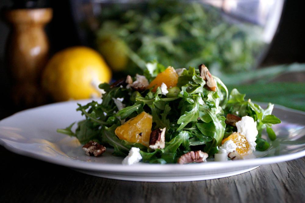 Arugula Goat Cheese Citrus Salad