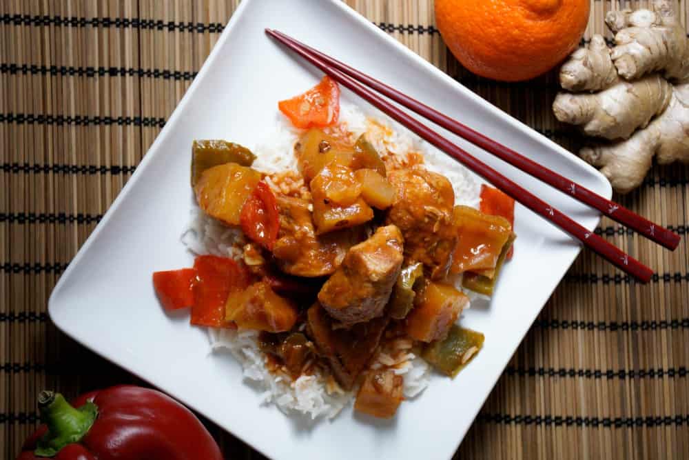Sweet & Sour Pork with Pineapple