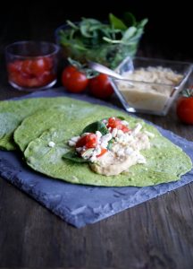 homemade spinach flour tortilla recipe