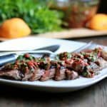 steak with chimichurri