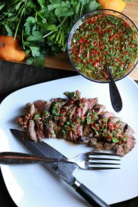 steak with chimichurri recipe