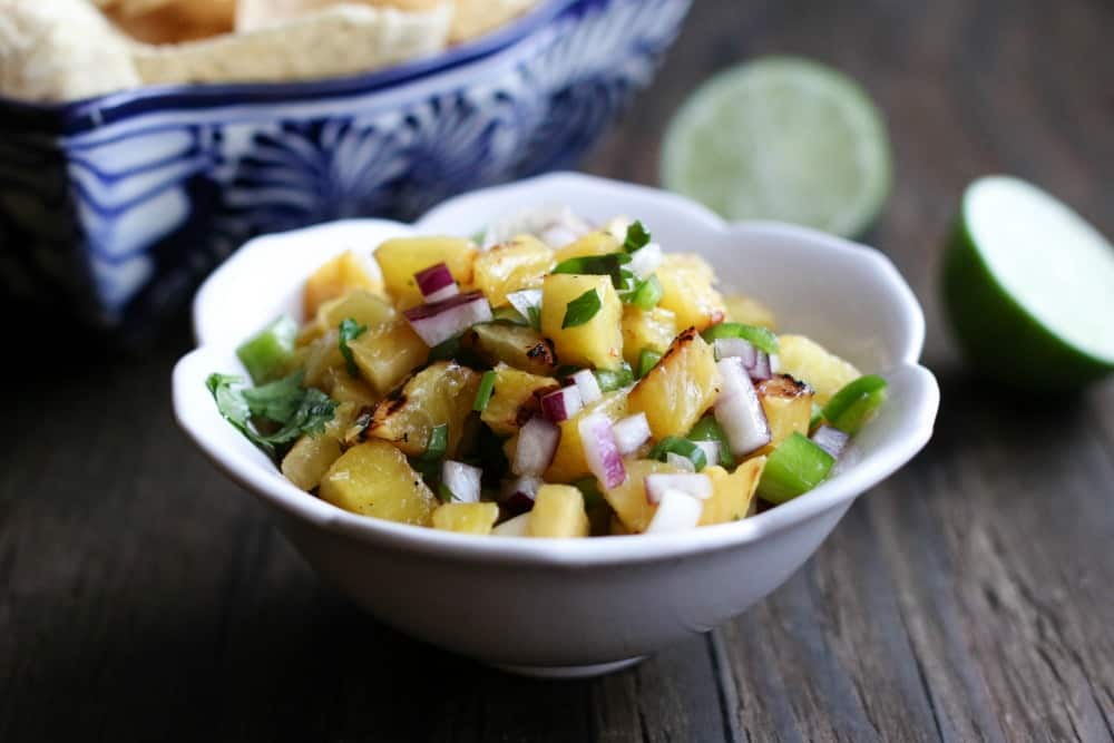 Grilled Pineapple Salsa