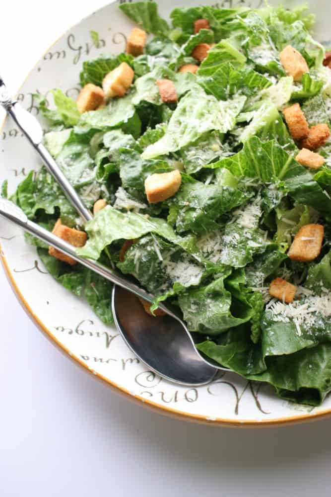 My Family's Famous, no longer a secret, Caesar Salad Recipe