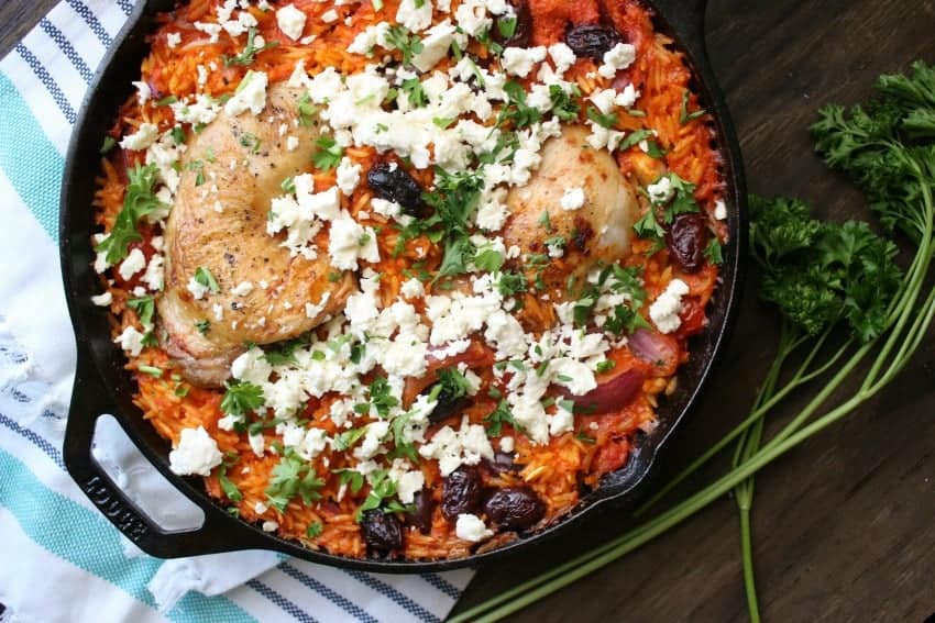 Chicken & Orzo Dinner Recipe