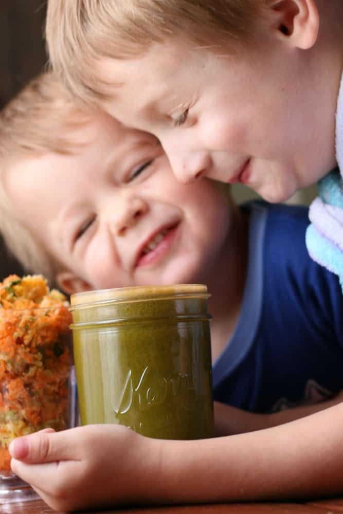 juicing with kids