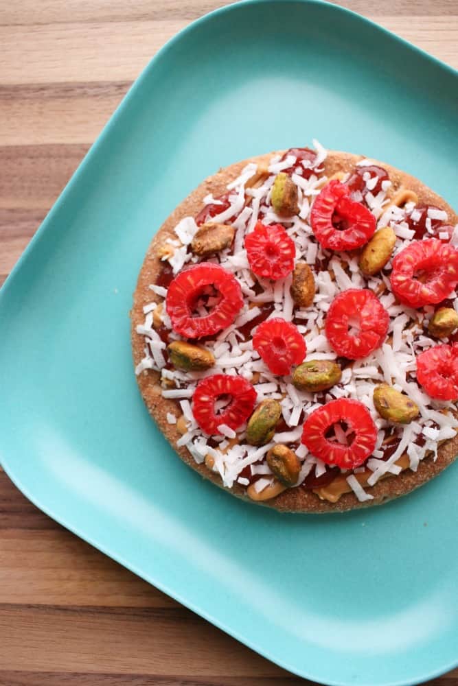 Peanut butter and jelly Pizza