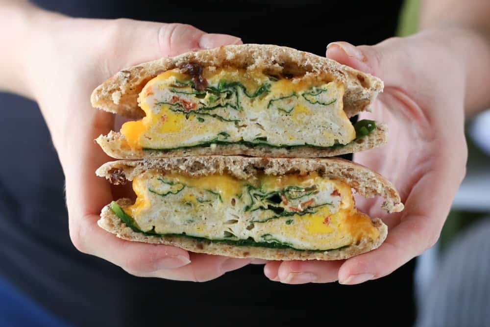 microwave egg sandwich dorm room recipe