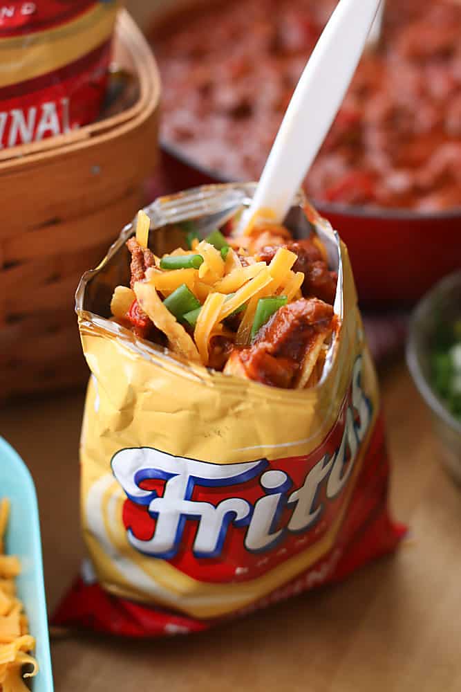 Frito Pie in a Bag | Joanie Simon