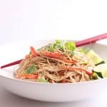 Soba Noodles with Peanut Sauce
