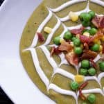 spooky split pea soup