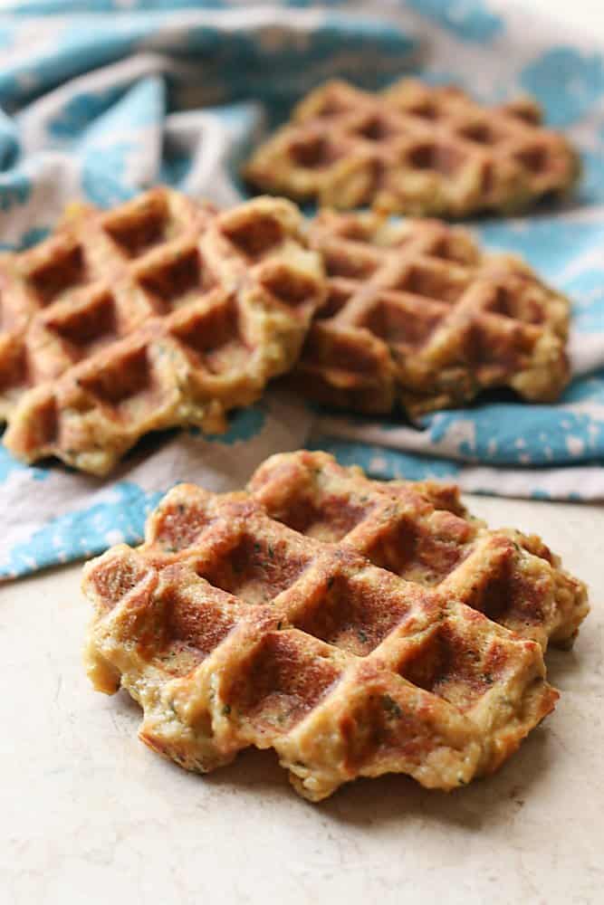 Thanksgiving Leftovers Waffles