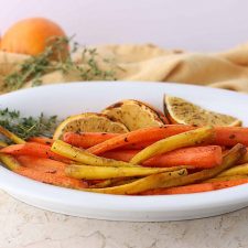 Oven Roasted Carrots with Orange and Cardamom | Joanie Simon