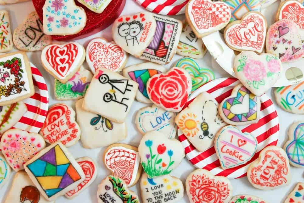 Valentine's Day Sugar Cookies | Joanie Simon