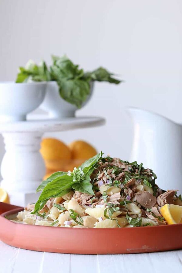 Lemon Basil Tuna Pasta Salad Joanie Simon