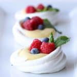 Lemon Meringue Nests