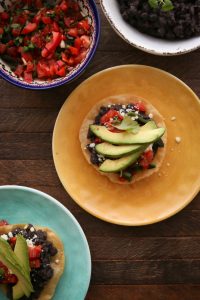 tostadas with tortillas