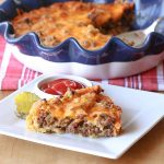 Impossible Cheeseburger Pie