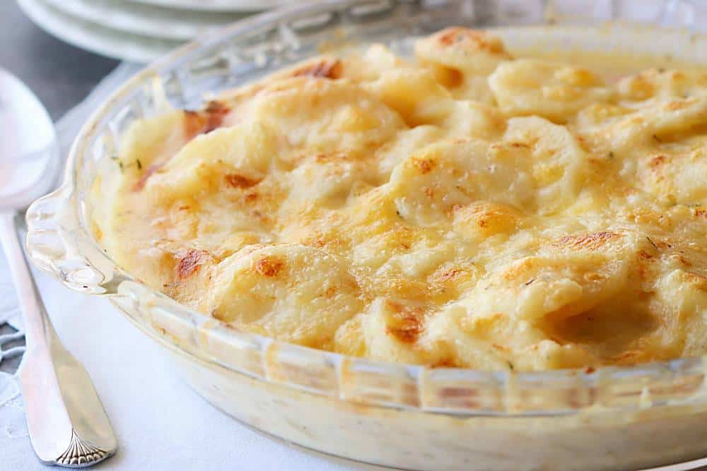 Cheesy scalloped potatoes outlet in instant pot