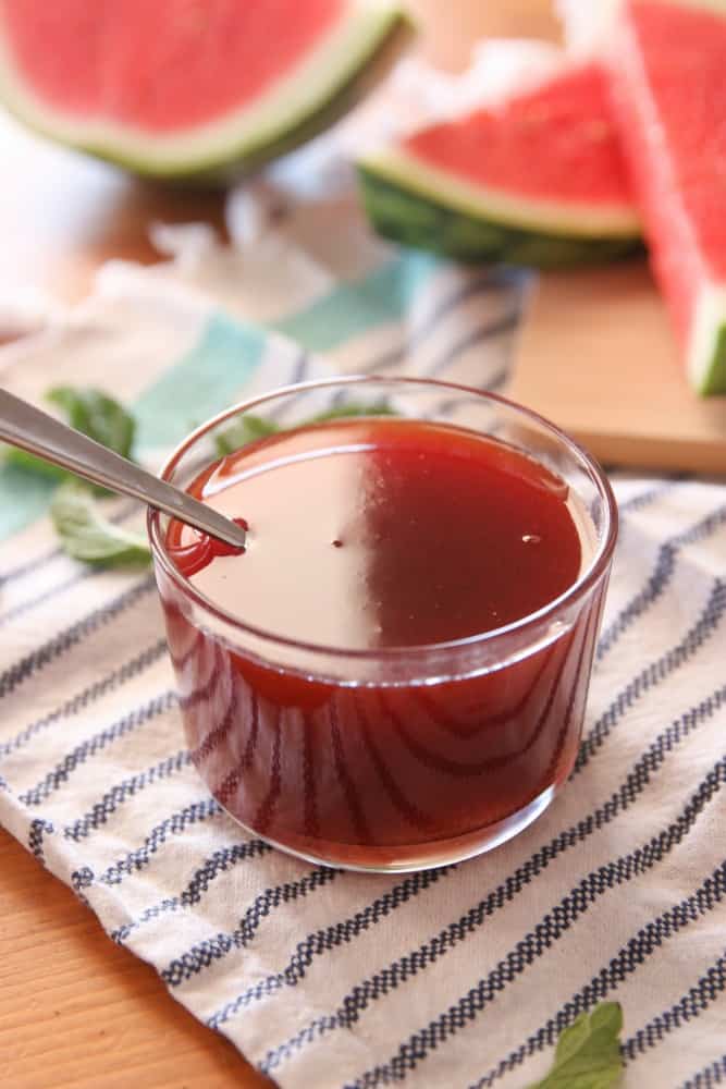homemade watermelon syrup