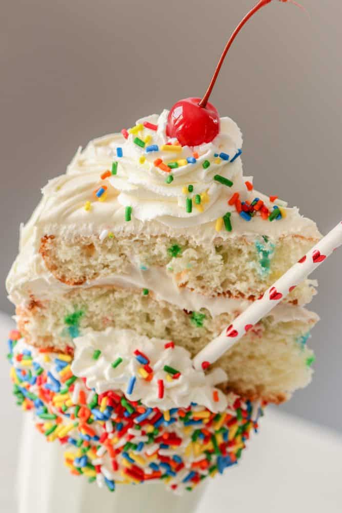 May Treat of the Month... 90th Birthday Cake Shake! - Whitey's Ice Cream