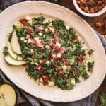 Kale Salad with Parmesan Vinaigrette - Joanie Simon