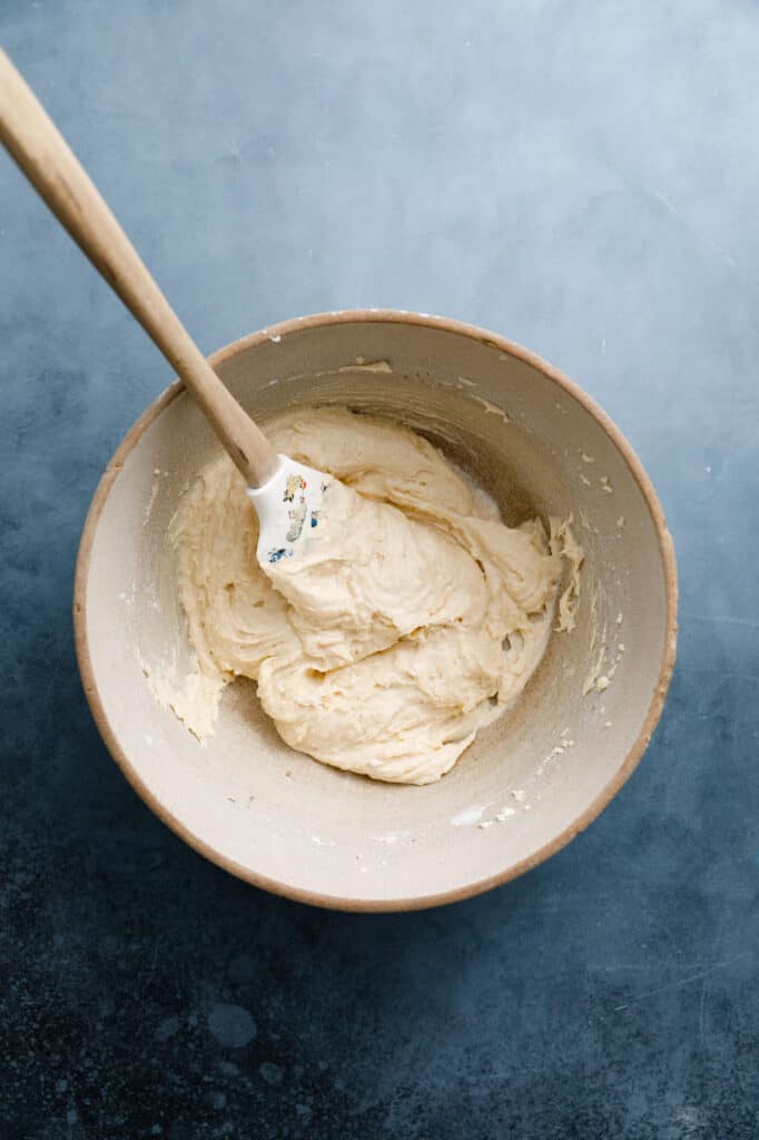 batter for snickerdoodle muffins