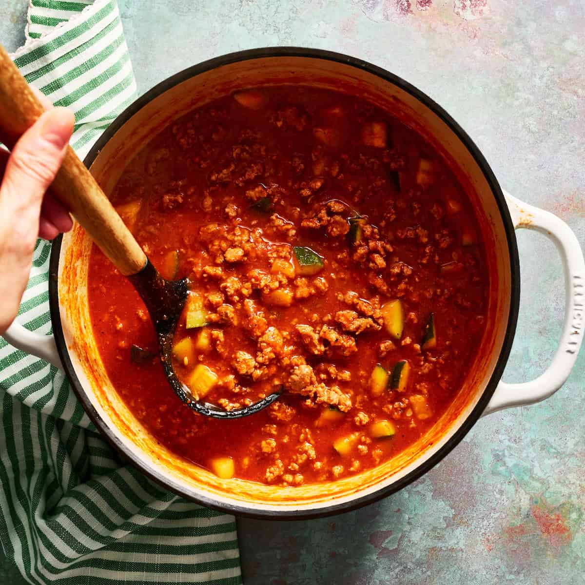 soup all ready to be served!